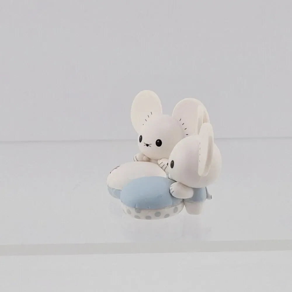 Tandemaus - Pokémon White Cushion Figure